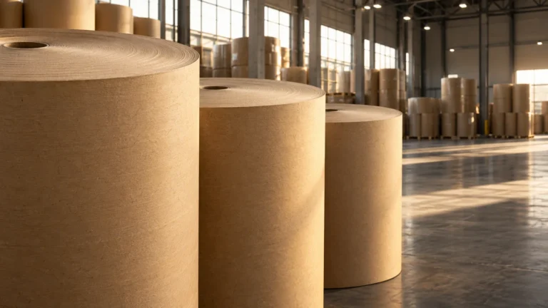 Kraft reels in warm warehouse light