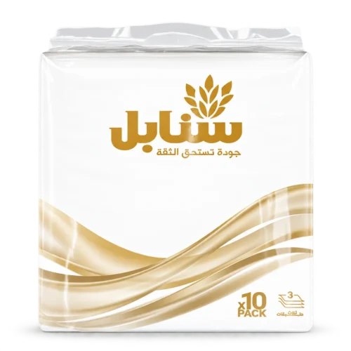 Sanabel Facial Tissues 200 Sheets 3-Ply 10 Packs Sanabel Facial Tissues 200 Sheets 3-Ply 10 Packs