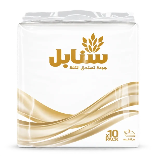Sanabel Facial Tissues 200 Sheets 3-Ply 10 Packs