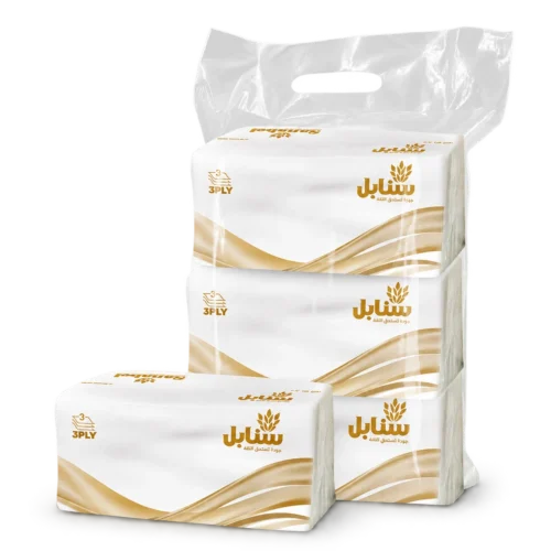 Sanabel Facial Tissues 200 Sheets 3-Ply 3 Packs Sanabel Facial Tissues 200 Sheets 3-Ply 3 Packs