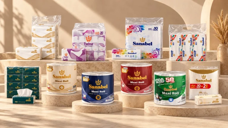 Sanabel and Twino tissue product range